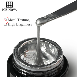 Esmalte de <span class=keywords><strong>Uñas</strong></span> Metálico en Gel, Marca Privada, Efecto Cromo Espejo, Líquido Metálico Vegano, Alta Densidad, Ecológico, Sin HEMA - Product Image 4
