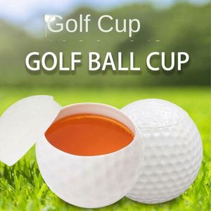 Golf Ball Shaped Plastic Shot Glass 50ml Light Luxury <b>Retro</b> American Design Cross Border New Color Box - Product Image 2