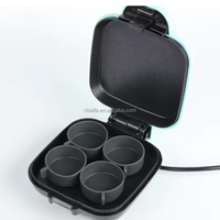 Aifa Détachable 3 en 1 4 mini petit Personal Best Mini Waffle Kitchen Gourmet Fried Egg Perfect Nordic Omelet Bite Maker