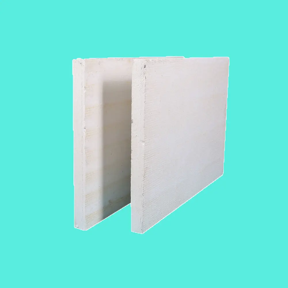 Papan serat keramik Alumina tinggi lembar insulasi Aluminium silikat untuk insulasi termal untuk oven