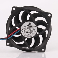Delta 5V 24V 48V DC 12V 0,14a EC AC 7015 7CM tiga kawat bola komputer CPU pembuangan panas AFB0712LB-5A08 kipas pendingin