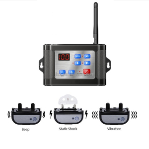 Intensitas sinyal pemancar pagar hewan peliharaan jarak jauh nirkabel dapat disesuaikan antara Level 1 hingga 5 jarak adalah 300 meter. - Product Image 6