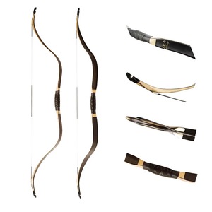 Arco Tártaro AFEIDADA de Alto Rendimiento - 32 Pulgadas 20-50 Libras, Arquería Tradicional Esencial para Caza al Aire Libre y Práctica de Tiro al Blanco - Product Image 4