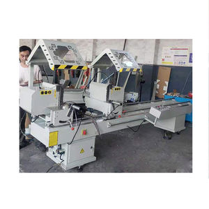 Scie à deux têtes pour la fabrication de fenêtres et de portes en PVC - Product Image 6