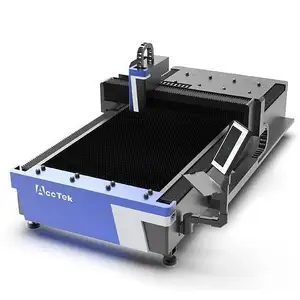 Economy fiber laser metal cutting machine for metal sheet cutting Au3tech controller simple operation