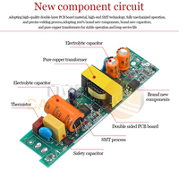 Alimentation à découpage extérieure étanche IP67 Bailide 12V 2A, 24V 1A, efficacité 85% pour éclairage LED et sécurité