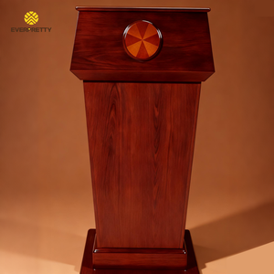 Podio Moderno, Ecológico y Duradero, Mueble Escolar de Madera, <span class=keywords><strong>Atril</strong></span>, Púlpito, Tamaño Personalizable para Iglesia, Sala de Conferencias - Product Image 3