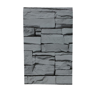 Panneau mural isolé en métal sculpté Revêtement mural extérieur décoratif avec noyau en PU - Product Image 1
