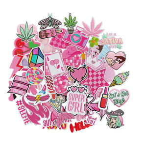 Parches Bordados Termoadhesivos con Diseño de Flor de Arce Estilo Moda para Bolsos, Sombreros <span class=keywords><strong>y</strong></span> Accesorios DIY - Product Image 1