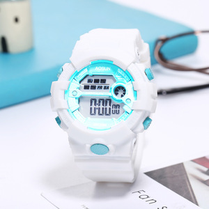 Vente en gros Plastique <span class=keywords><strong>Montre</strong></span>-bracelet électronique de sport pour enfants Horloges pour garçons Filles enfants Étudiants LED <span class=keywords><strong>Montre</strong></span> pour adolescents - Product Image 3