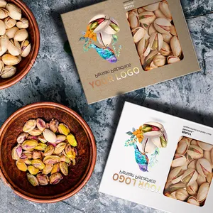 Cajas de embalaje de frutos secos del fabricante Zhengxiong para paquete de alimentos con ventana para frutos secos