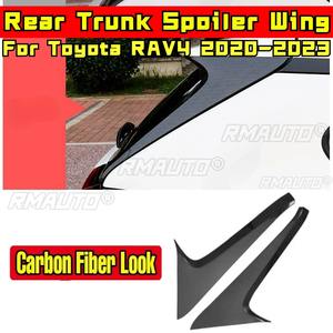 Aileron arrière de voiture, pièce extérieure en plastique ABS, aileron arrière pour Toyota RAV4 2019 2020 2021 2022 2023, accessoires de voiture - Product Image 2