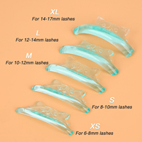 EMEDA Marque Privée – Coussinets en silicone adhésifs coréens pour rehaussement de cils, réutilisables, pour salon, tiges de rehaussement de cils en gelée, colorées, souples, pour permanente de cils
