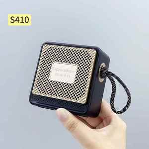 Haut-parleur Bluetooth portable sans fil mini radio FM TF/USB avec <span class=keywords><strong>caisson</strong></span> de basses et super basses puissantes – Modèle classique bleu – Meilleures ventes - Product Image 1