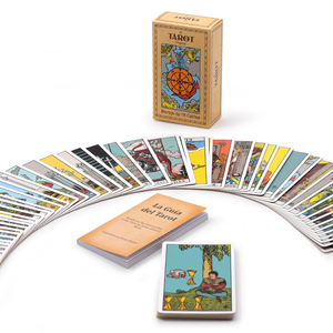 <span class=keywords><strong>Cartes</strong></span> de tarot russes Grandes <span class=keywords><strong>cartes</strong></span> de tarot en plastique classiques personnalisées - Product Image 5