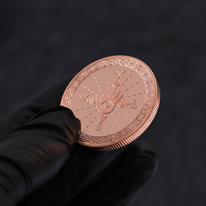 Monete in Rame Personalizzate su Misura, Incisione 3D/2D, Monete in Rame Puro 999 da 1oz per Collezione e Promozione - Product Image 3