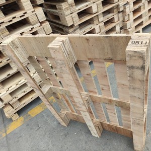 พาเลทไม้บรรจุภัณฑ์ Shosho ขนาด 1200x1000 มม. แบบเข้าได้สี่ทาง ทำจากไม้อัด ผ่านการรมควัน สำหรับจัดเก็บและขนส่ง - Product Image 2