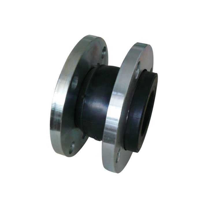 Carbon Steel Universal Flanged Rubber Single Ball Sphere Flexible Expansion Joint thumbnail-1