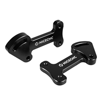 Elevadores de Parabrisas Ajustables para Motocicleta NICECNC para Kawasaki KLR 650 2022-2023 2024