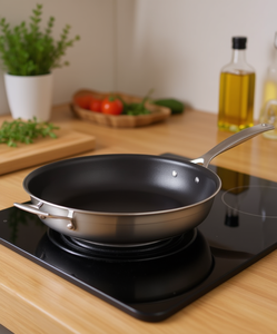 Padella Le Creuset in acciaio inox da 12 pollici antiaderente, compatibile con l'induzione, design classico - Product Image 2