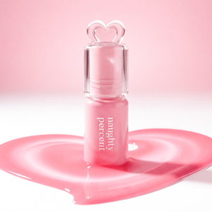 Korean Cosmetics Naughty Percent Heart Glaze Tint Long Lasting Waterproof PDRN <b>Lip</b> Stain Glitter Moisturizing 02 Bear <b>Ring</b> - Product Image 2