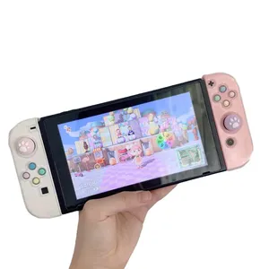 Transparent Crystal Colorful Button for Switch Abxy Keys Button <b>Controller</b> Left Right Transparent Crystal Colorful Button - Product Image 6