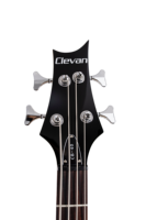 Guitare basse électrique Clevan OEM personnalisée avec micros HH, manche en érable, touche en palissandre, 24 frettes, contrôle d'égalisation actif, échelle de 864 mm, finition brillante