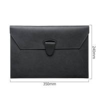 Sac de rangement pour documents de bureau et scolaires A4, organiseur, porte-documents, pochette numérique en cuir PU imperméable, logo personnalisé, Chine