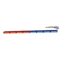Barre lumineuse stroboscopique à double rangée, bâton de conseiller en trafic à LED ambre pour les camions LTDG9600-8