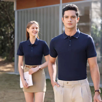 Polo fonctionnel en polyester 180g pour homme, coupe classique, manches courtes, col contrastant, rafraîchissant, vente en gros, fournisseur en vrac, haute qualité