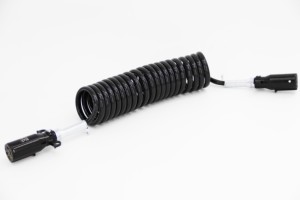 Jinzhengtai thương hiệu Trailer xoắn ốc 24V 7 lõi ABS Cáp lắp ráp xoắn ốc dây điện ABS xoắn ốc cáp cho Trailer bán - Product Image 6