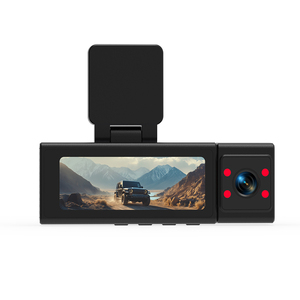 Câmera de Painel de Carro 4K UHD com 3 Canais e 3 Lentes, Dashcam com Ângulo Amplo, WiFi Integrado, DVR para Carro, Caixa Preta - Product Image 1
