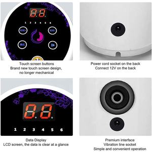 Amplificateur de poitrine sous vide Masseur de coupe de sein électrique Soins du sein pour femmes Amplification des fesses Pompe à vide - Product Image 5