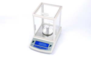 Balanza analítica LCD de 1mg para laboratorio. Con la burbuja líquida. - Product Image 2