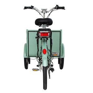 Vélo cargo électrique à 3 roues longue portée CE, entrepôt UE, pour livraison du dernier kilomètre - Product Image 2