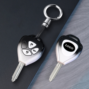 Clé de voiture de vente d'usine étui à clés de voiture en TPU pour <span class=keywords><strong>Toyota</strong></span> <span class=keywords><strong>Avensis</strong></span> Land Cruiser Prado 150 accessoires clés porte-clés de voiture - Product Image 3