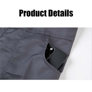 20% katoen industriële hoge zichtbaarheid reflecterende veiligheidsoverall werkkleding overall - Product Image 6