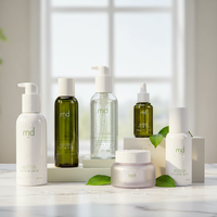 Offre Spéciale – Pot en Plastique Biodégradable de Luxe pour Soins de la Peau, 15ml-8oz, avec Couvercle Doré, Contenants Vides pour Crèmes (1oz, 2oz, 4oz, 8oz)
