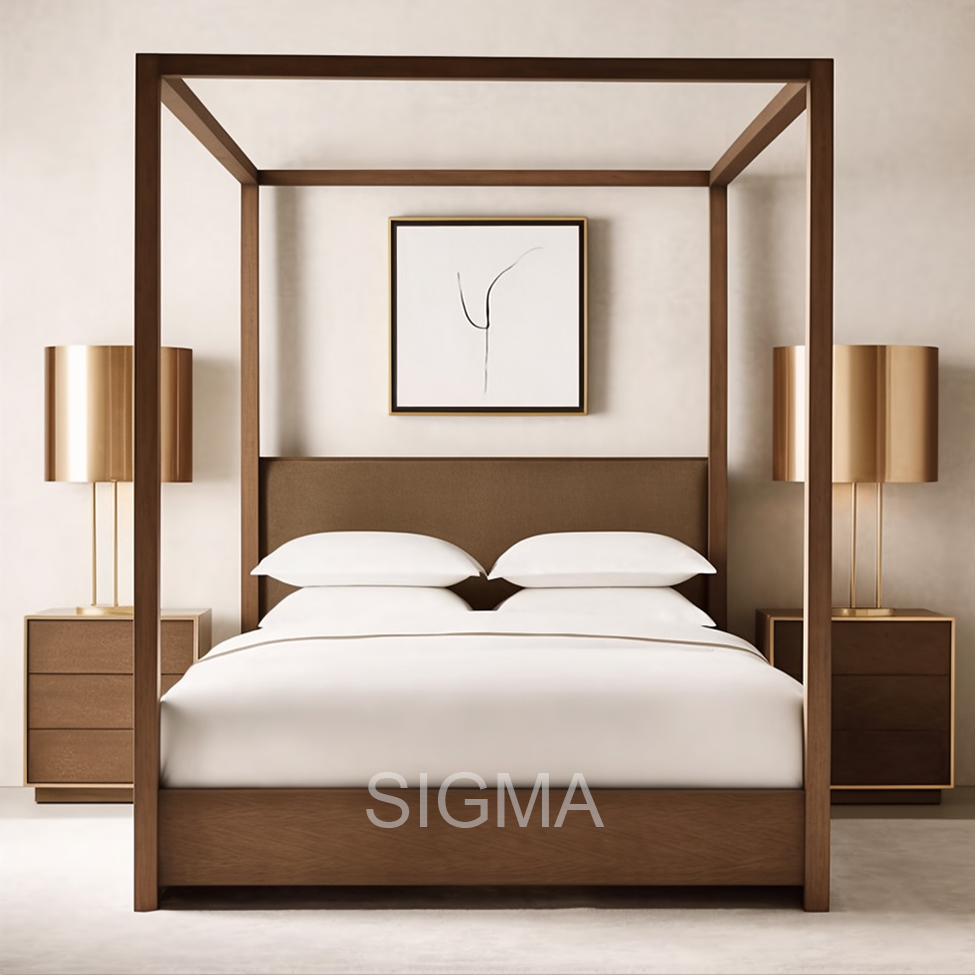 High-end vintage solid wood home furniture bedroom sets Wooden cabinet Nightstand with 3 drawersNightstand