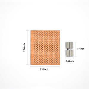 <span class=keywords><strong>เทียน</strong></span><span class=keywords><strong>หอม</strong></span>ขี้ผึ้งถั่วเหลืองเป็นมิตรกับสิ่งแวดล้อมไส้เทียน2ชิ้นรูปดอกไม้ธรรมชาติหรูหราปลอดภัยเป็นเวลานานเผาไม้ DIY แกะสลัก - Product Image 6