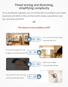 Tuya WiFi Home Einbruch Sensor Infrarot Alarm Bewegungs melder PIR Sensor Smart Life APP Sicherheits schutz Remote Monitor APP - Product Image 4