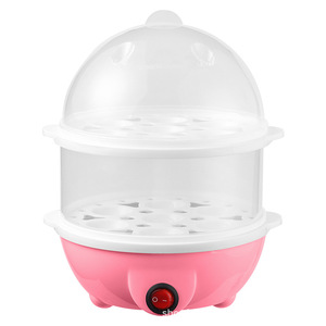 Factory direct supply of mini egg cooker, double-layer egg <b>steamer</b>, kitchen and home breakfast machine, <b>electric</b> milk warmer, - Product Image 5