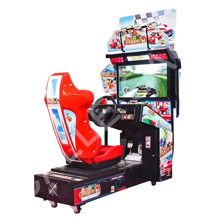 Rất phổ biến lái xe mô phỏng Arcade máy xe đua trò chơi đồng tiền hoạt động trò chơi đua xe máy