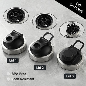 מותאם אישית leakproof נירוסטה בקבוק bpa בקבוק bpa חינם גביע כושר גביע חדר כושר ללא שיקר חלבון מתכת עם אחסון - Product Image 5
