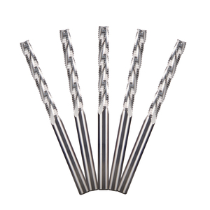 Weix High Precision 1/2 3/8 Tungsten Carbide <strong>End</strong> <strong>Mill</strong> Solid Carbide Rougher <strong>End</strong> <strong>Mill</strong> for Woodworking, Rough Rolling <strong>Mill</strong> - Product Image 4