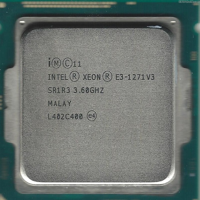 Used for Intel E3-1271v3/SR1R3 8M Cache 3.60 GHz 1150LGA CPUs