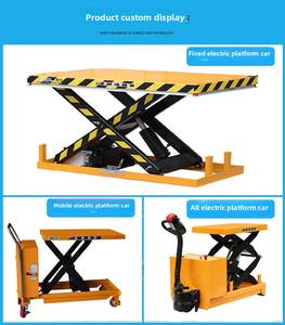 Plate-forme élévatrice à ciseaux électrique hydraulique de travail personnalisée nouveau chariot à table élévatrice - Product Image 3