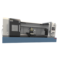 Tour CNC horizontal QK1332, haute performance, commande CNC FANUC, haute productivité pour le travail des métaux