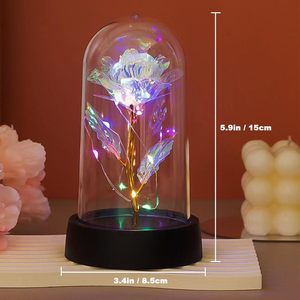 <span class=keywords><strong>Regali</strong></span> con Fiori di Rosa, Idee <span class=keywords><strong>per</strong></span> la Festa della Mamma, Rosa Eterna Sotto Cupola di Vetro, <span class=keywords><strong>Regali</strong></span> di Compleanno <span class=keywords><strong>per</strong></span> Mamma, Moglie, Figlia, Figlio, Marito - Product Image 2