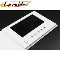 Nouvelle Tendance : Carte de Vœux Musicale Personnalisée en Papier Haute Résolution, Brochure Vidéo LCD en Gros, Livre Brodé Fait Main